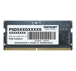זכרון למחשב נייד 16GB DDR5 4800MHz CL11 1.35V UDIMM PATRIOT