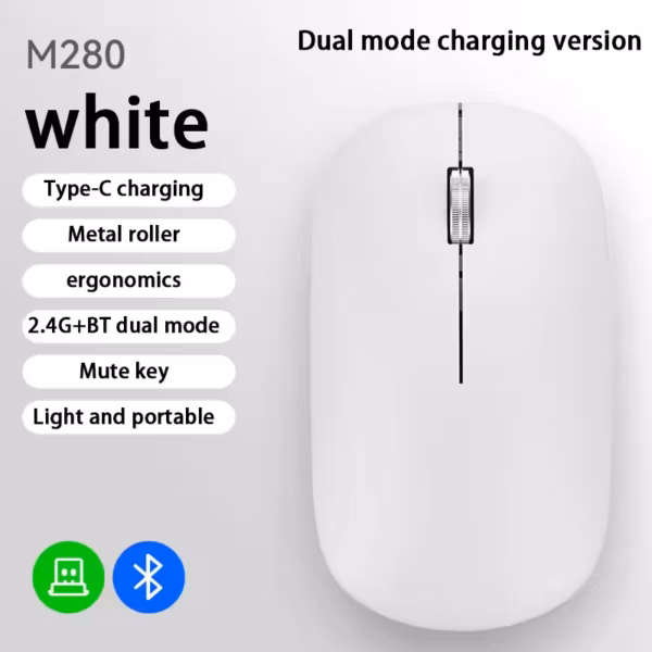 Xiaomi Silent Click – עכבר אלחוטי שקט עם טעינת Type-C