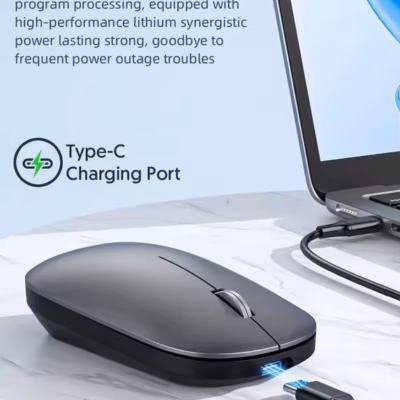 Xiaomi Silent Click – עכבר אלחוטי שקט עם טעינת Type-C