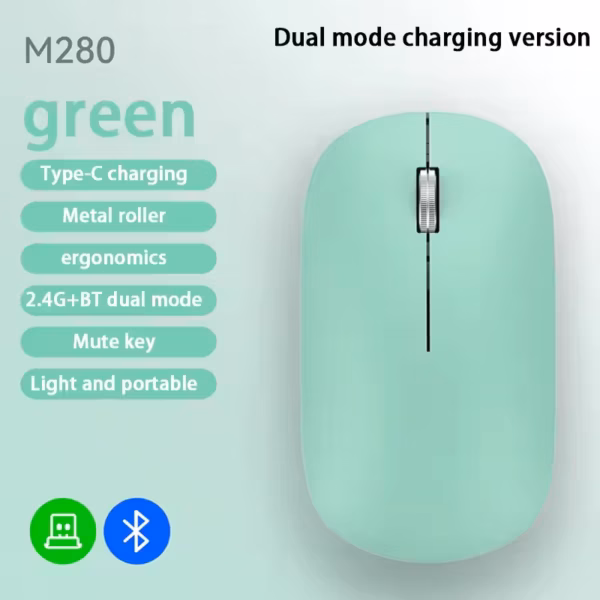 Xiaomi Silent Click – עכבר אלחוטי שקט עם טעינת Type-C