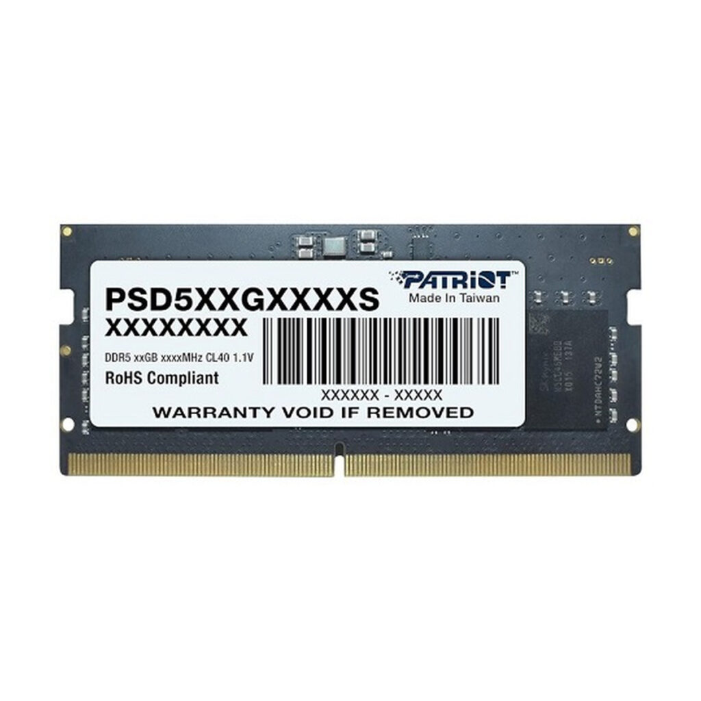 זכרון למחשב נייד 16GB DDR5 4800MHz CL11 1.35V UDIMM PATRIOT