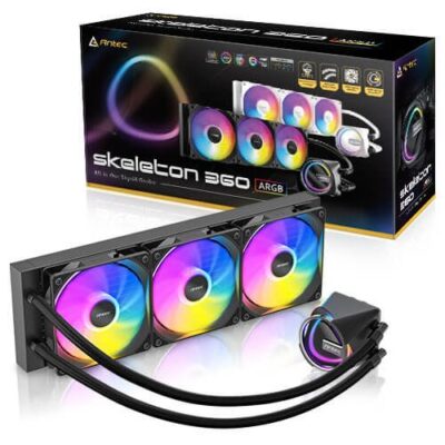 קירור נוזלי Antec SKELETON 360 ARGB Black