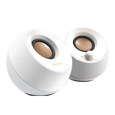 רמקולים למחשב White Creative Pebble