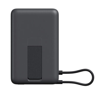 סוללת גיבוי 10000mAh עם סטנד דגם Xiaomi Magnetic Power Bank 10000 with Built-in Stand בצבע אפור