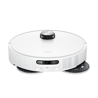 שואב אבק שוטף רובוטי שיאומי דגם Xiaomi Robot Vacuum 5 בצבע לבן