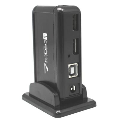מפצל 7 Port USB 2.0 אקטיבי כולל חיבור מתח