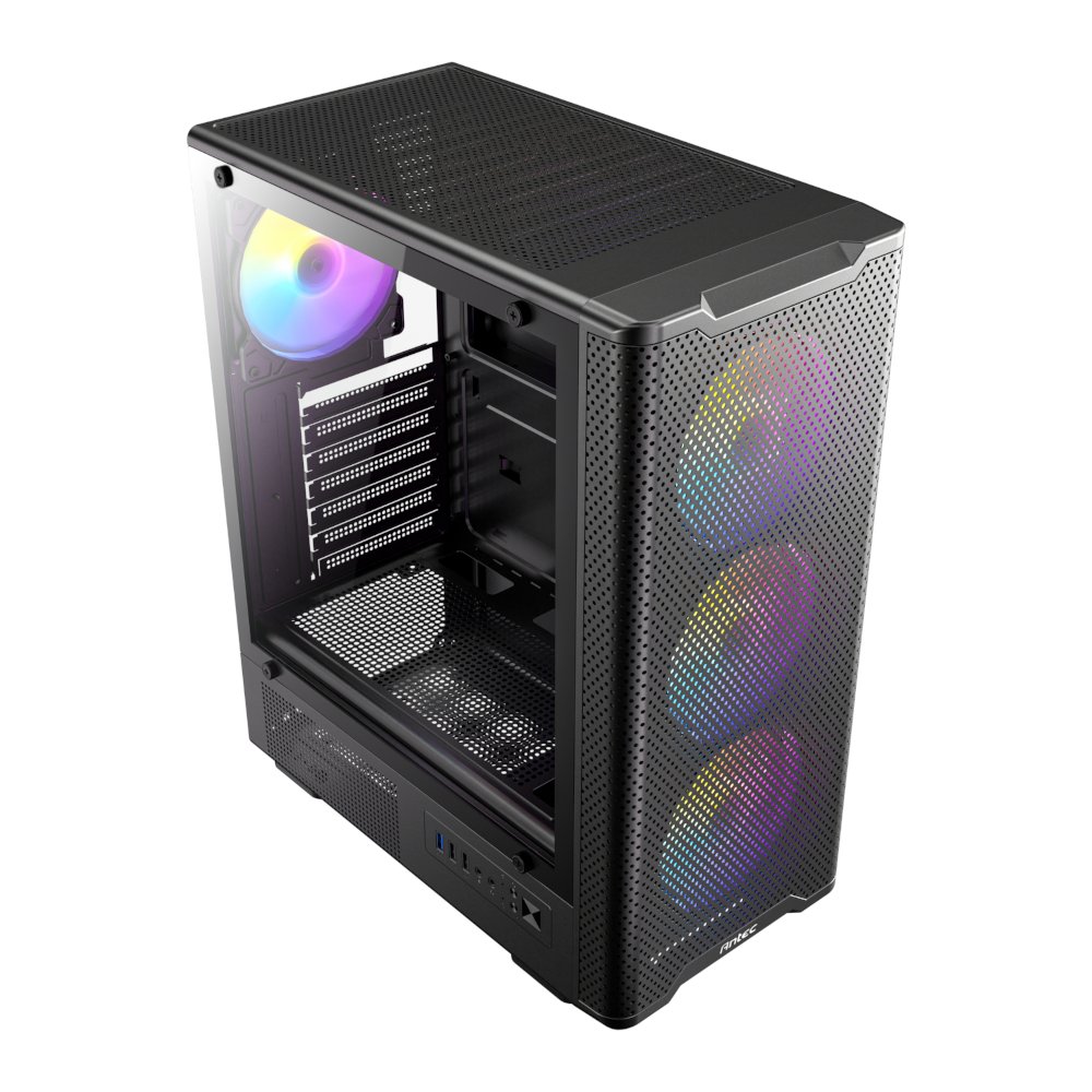 מארז Antec VX310 ARGB ATX Mid-Tower Tempered Glass 4x120mm Fans