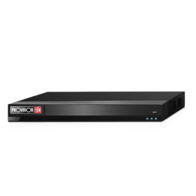 מכשיר הקלטה Provision NVR 16400PFAN POE Up to 12MP 4K 2TB disk 1U