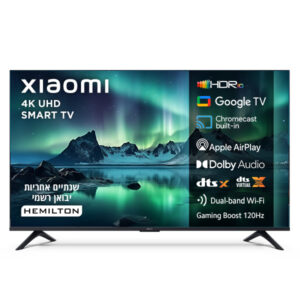 טלוויזיה ''55 4K שיאומי דגם Xiaomi TV A 55'' (2026)