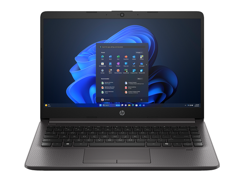 נייד HP 240R G9 14 CORE 7-150U 16GB 512NVME FHD DOS Black