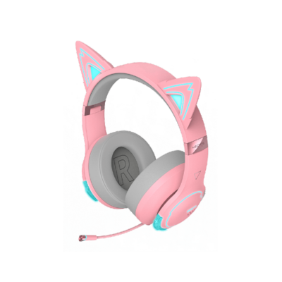 אוזניות גיימינג Edifier G5BT Cat Pink Wireless Gaming Headset BT