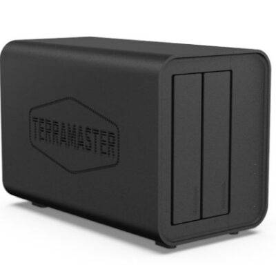 שרת אחסון Terramaster F2-212 2-BAY NAS 1619B 1GB 1GbE