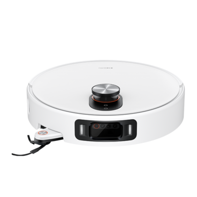 שואב אבק שוטף רובוטי שיאומי דגם Xiaomi Robot Vacuum 5 Pro בצבע לבן