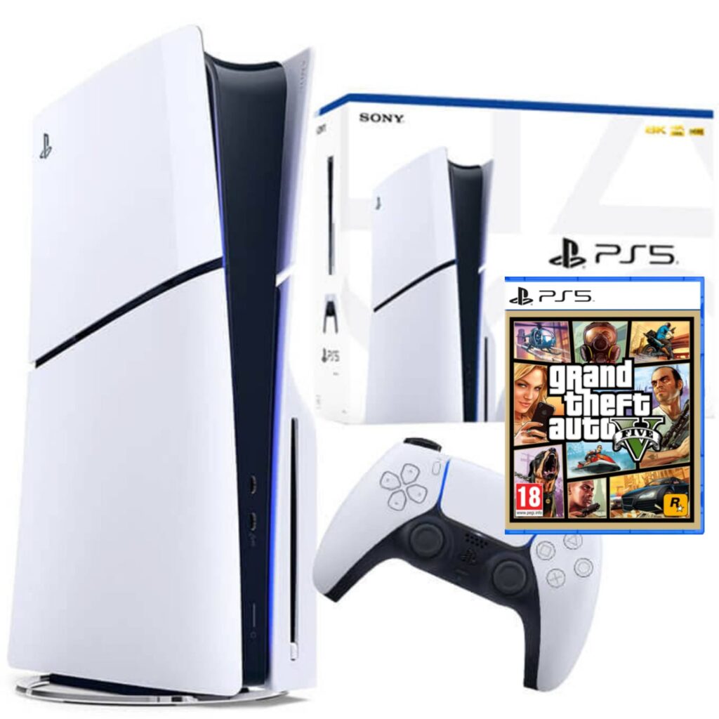 Sony PlayStation 5 Slim 1TB Bluray Edition GAME GTA V