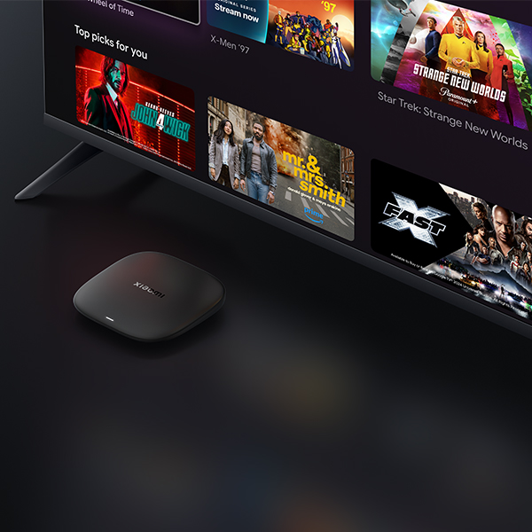 סטרימר 4K Ultra HD דגם Xiaomi TV Box S 3rd Gen