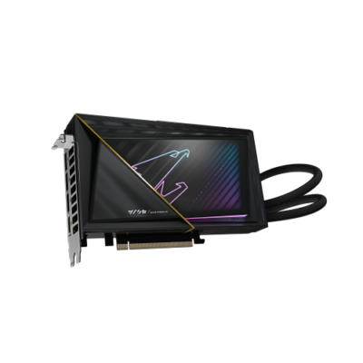 כ.מסך AORUS GeForce RTX 5080 XTREME WATERFORCE 16G 360MM RADIATOR