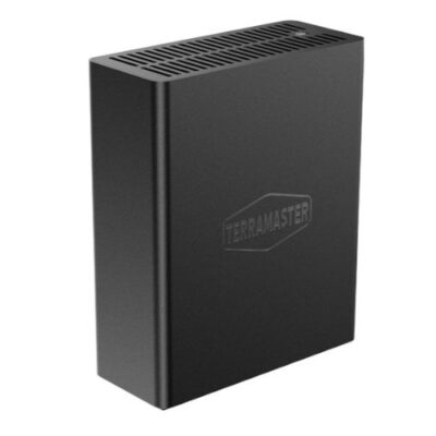 שרת אחסון Terramaster F8 SSD 8-Bay M.2 NAS N95 8GB DDR5 10GbE