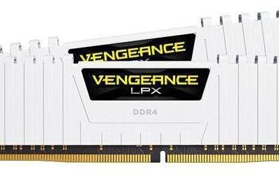 זיכרון לנייח  CORSAIR VENEGANCE 2X16 32GB DDR4 3200 CL16 White