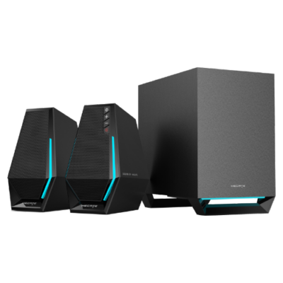 רמקולים Edifier G1500 MAX 2.1 RGB Gaming Speakers 30W RMS BT AUX
