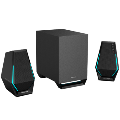 רמקולים Edifier G1500 MAX 2.1 RGB Gaming Speakers 30W RMS BT AUX