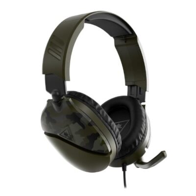 אוזניות Turtle Beach Recon 70 Greem Camo 40mm Speakers With Mic