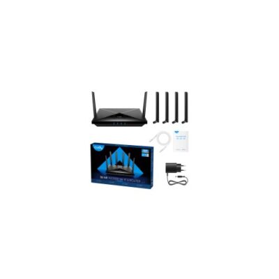 נתב אלחוטי כולל מודם סלולרי CUDY P5 AX3000 WIFI 6 GIGA Dual Sim