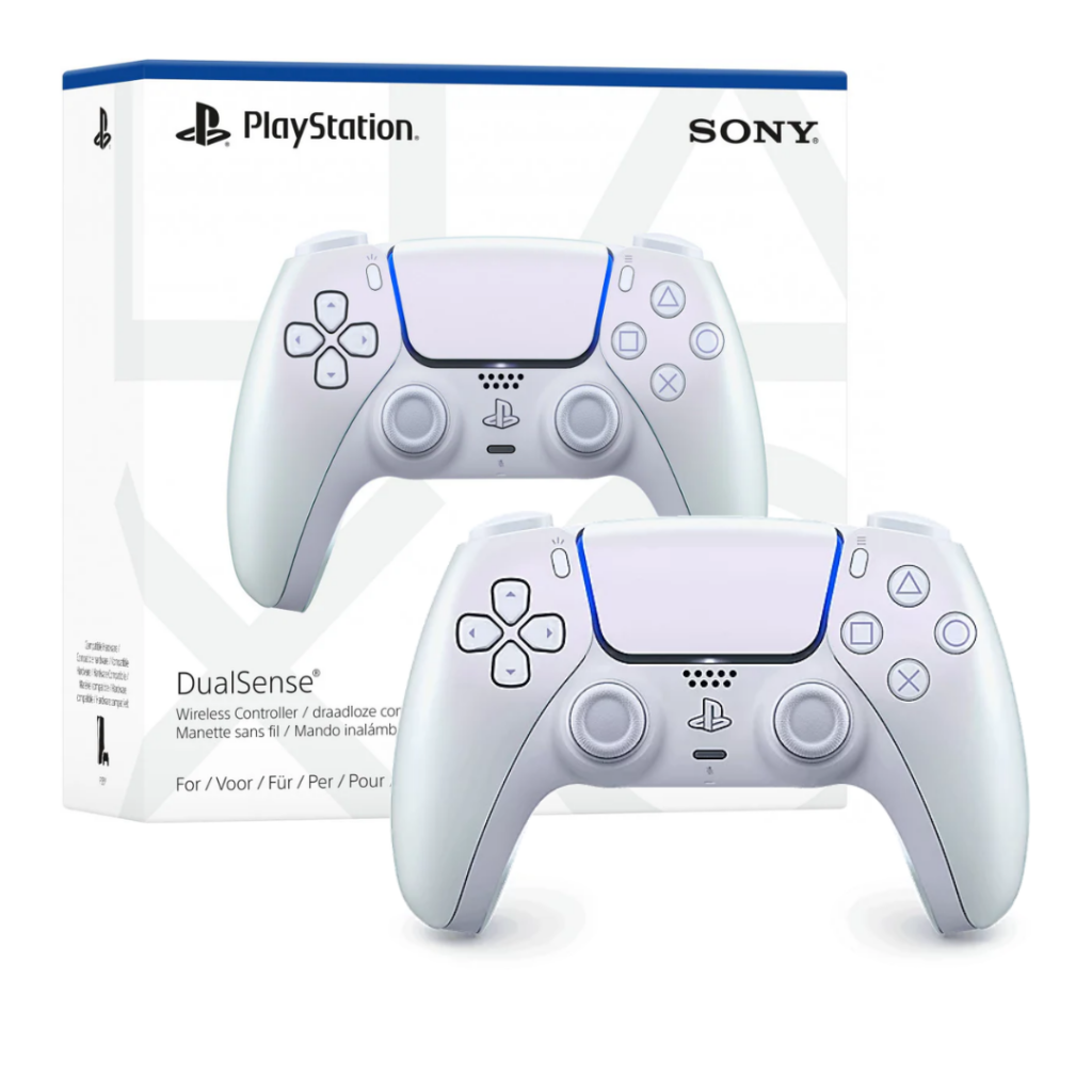 בקר אלחוטי DualSense ל-PlayStation 5 בצבע Chroma Pearl