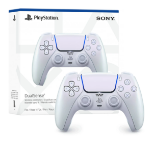 בקר אלחוטי DualSense ל-PlayStation 5 בצבע Chroma Pearl
