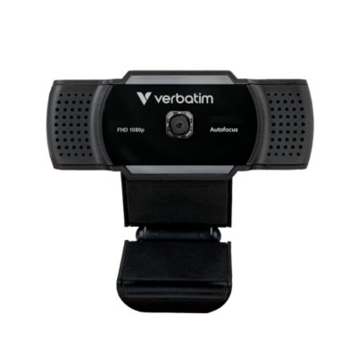 מצלמת אינטרנט Verbatim AWC-01 FHD 1080P Autofocus with Mic