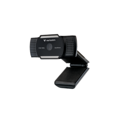 מצלמת אינטרנט Verbatim AWC-01 FHD 1080P Autofocus with Mic
