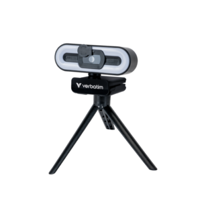 מצלמה Verbatim AWC-02 FHD 1080P Autofocus with Mic and Light