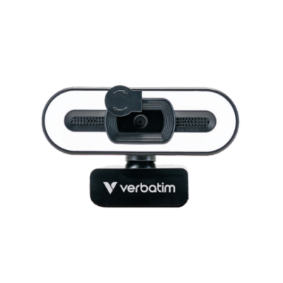 מצלמה Verbatim AWC-02 FHD 1080P Autofocus with Mic and Light