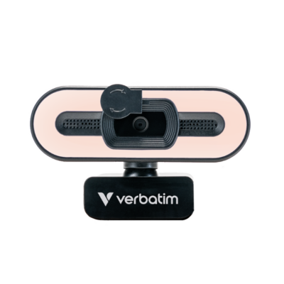 מצלמה Verbatim AWC-02 FHD 1080P Autofocus with Mic and Light