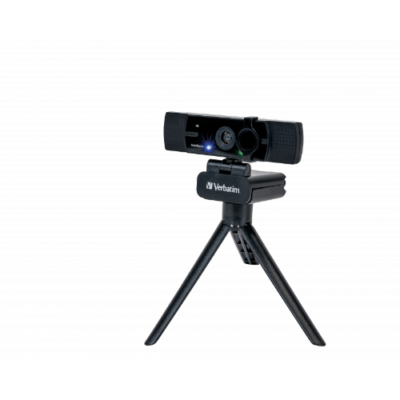 מצלמת אינטרנט Verbatim AWC-03 UHD 4K Autofocus with Dual Mic