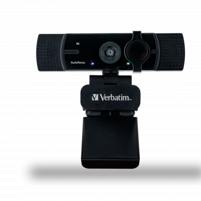 מצלמת אינטרנט Verbatim AWC-03 UHD 4K Autofocus with Dual Mic