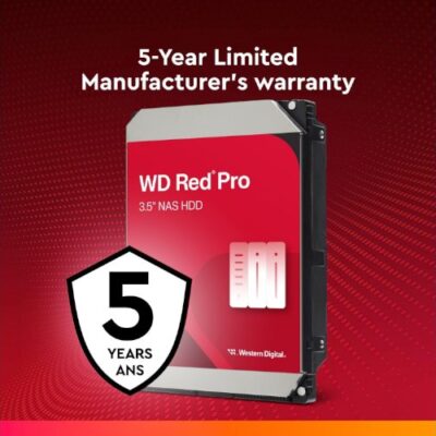דיסק פנימי WD Red PRO NAS 4TB HDD 7200RPM 256MB Cache SATA III