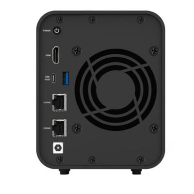 שרת אחסון Terramaster F2-424 2-BAY NAS N95 8GB DDR5 2.5GbE – תמונה נוספת 4