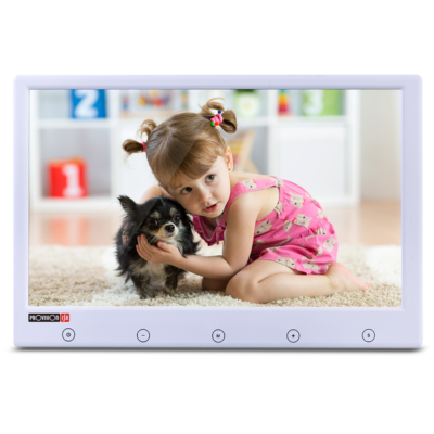 מסך מוניטור לבן 9  PR-TFT9HD-W