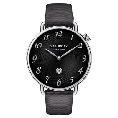 שעון ספורט נשי חכם שיאומי דגם Xiaomi Watch S4 41mm בצבע שחור