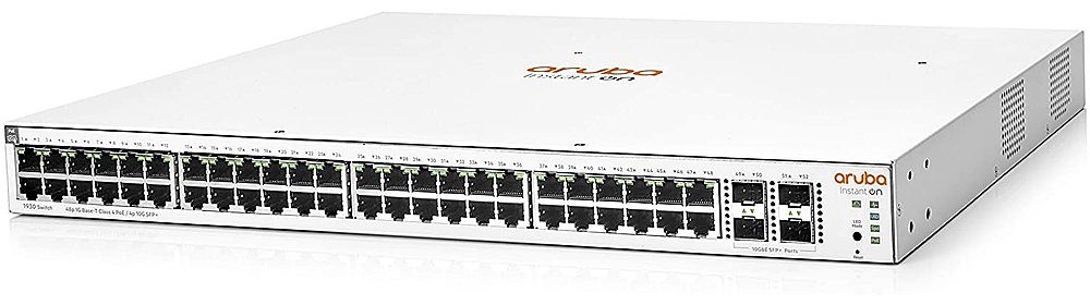 SWITCH 48-PORT IOn 1930 48G 4SFP+ PoE+ 370W Aruba
