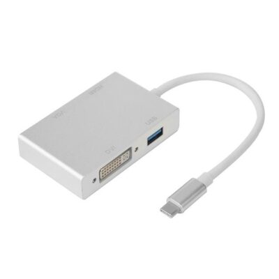 מתאם USB3.1 Type C TO DVI Female