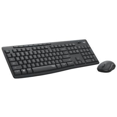 Logitech Wireless MK295 Silent Combo Black