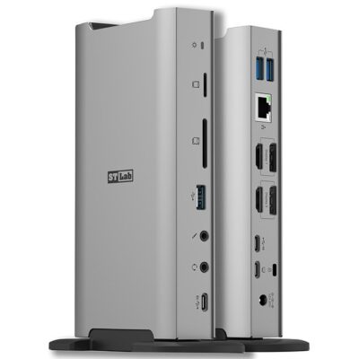 תחנת עגינה ST-LAB U-2630 USB 10G HDMI+DP DUAL 4K 100W DP Type-C