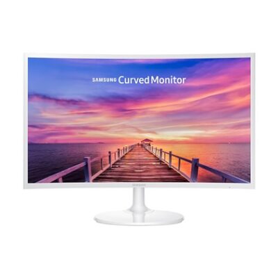 SAMSUNG 27" CURVED C27F391FHR/White