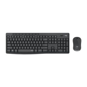 Logitech Wireless MK295 Silent Combo Black
