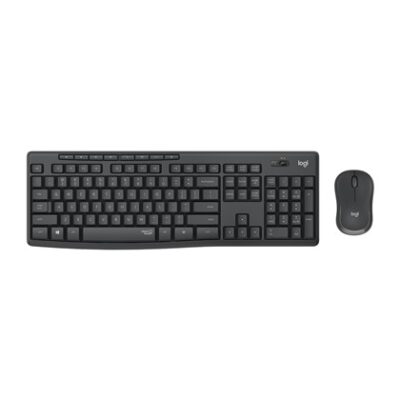 Logitech Wireless MK295 Silent Combo Black