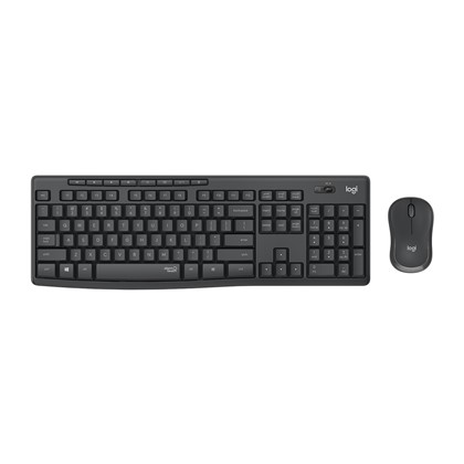 Logitech Wireless MK295 Silent Combo Black