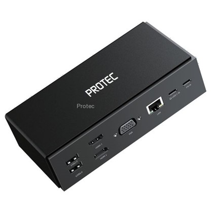 Protec USB/USB-C DUAL DISPLAY Docking Station