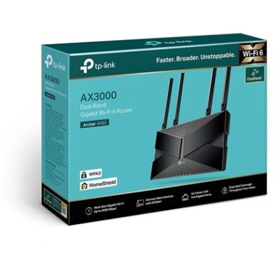 ROUTER ARCHER AX53 AX3000 WI-FI 6 TP-LINK