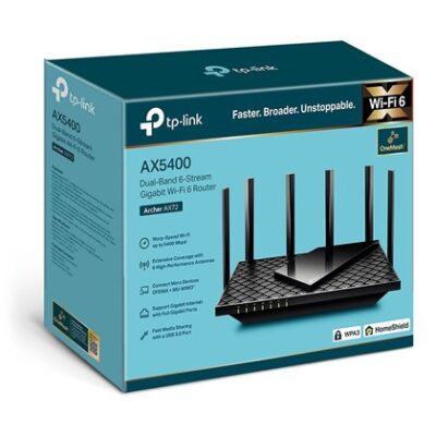 ROUTER ARCHER AX72 AX5400 WI-FI 6 TP-LINK